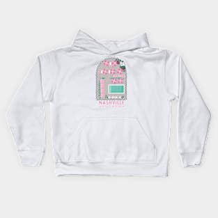 White Limozeen Kids Hoodie